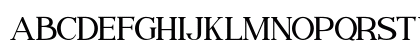 Syailendra Regular Uppercase Preview