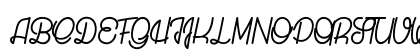 Burglar Regular Uppercase Preview