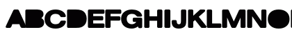Buldozer Regular Uppercase Preview