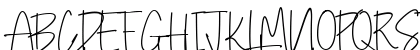 Nebbulla Regular Uppercase Preview