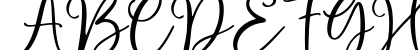 Yasinta Regular Uppercase Preview