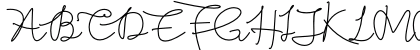 Butter West Demo Regular Uppercase Preview