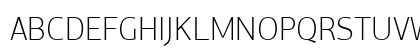 PF Agora Sans Pro Thin Uppercase Preview