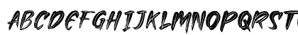 Lockdown demo Regular Uppercase Preview