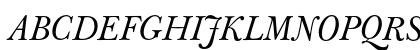 J Baskerville Italic Preview