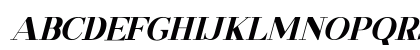 RAINY DAY Italic Uppercase Preview