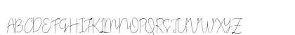 Olivia Regular Uppercase Preview
