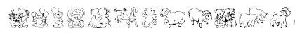 LSLittleBits4 Regular Uppercase Preview