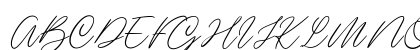 Alinnea Regular Uppercase Preview