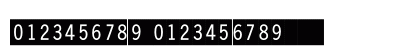 DoubleDigits Square Uppercase Preview
