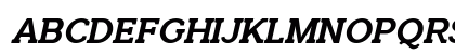 Quotus Bold Italic Uppercase Preview