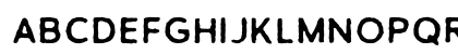 TC Antiquated Sans Regular Uppercase Preview