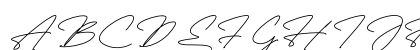 Fayetteville Signature Signature-Regular Uppercase Preview