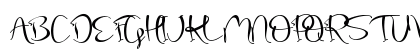 Sheila Regular Uppercase Preview