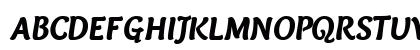 PF Armonia Bold Italic Uppercase Preview