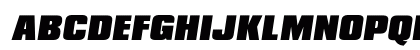 CompactaICG BlackItalic Uppercase Preview