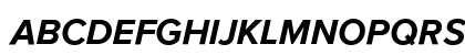 ProximaSansMediumOblique Regular Preview