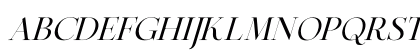 Zofiere Italic Uppercase Preview