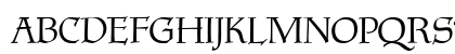 P22 Tyndale Medium Uppercase Preview