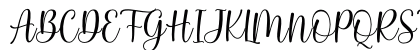 Aurely Lovely Regular Uppercase Preview