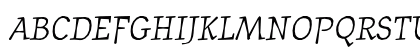 Journal ItalicSmallcaps Uppercase Preview