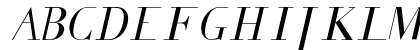 Vaganz Italic Preview