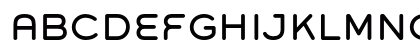 Grover Regular Uppercase Preview