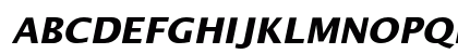 OfficeTypeSans Bold Italic Preview
