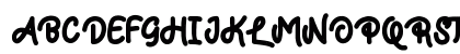 Faylake Regular Uppercase Preview