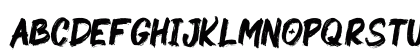 Grunger Regular Uppercase Preview