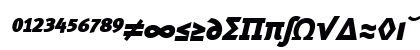 Meta Black Italic Uppercase Preview