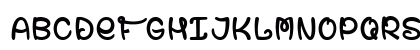 Sweet Dreamz Regular Uppercase Preview