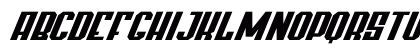 Thunderbold Demo Regular Uppercase Preview