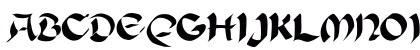 UncleFats Regular Uppercase Preview