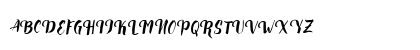 Perrota Typeface Regular Uppercase Preview