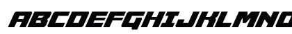 Cruiser Fortress Condensed Italic Condensed Italic Preview