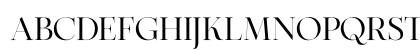 Zofiere Regular Uppercase Preview