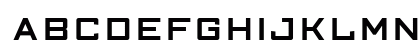FFGothic Medium Uppercase Preview
