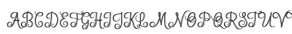 Mettical Regular Uppercase Preview
