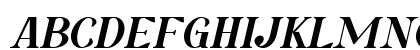 Fatin Gengky Italic Uppercase Preview