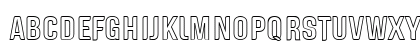 Genghis Khan Med Outline Regular Uppercase Preview