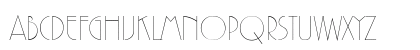P700-Deco Regular Uppercase Preview