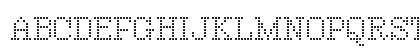 CK Punchmat Regular Uppercase Preview