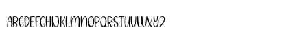 Palm Sugar Regular Uppercase Preview