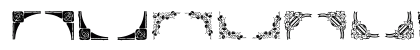 LSDcorners8 Regular Uppercase Preview