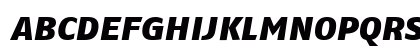 FagoEx ItalicHeavy Preview