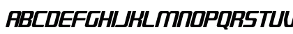 QUUB Bold_Italic_R Uppercase Preview