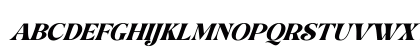 Hellowin Italic Regular Uppercase Preview