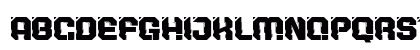 RAXON Regular Uppercase Preview