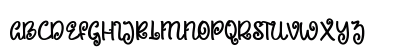 Little Hopper Regular Uppercase Preview